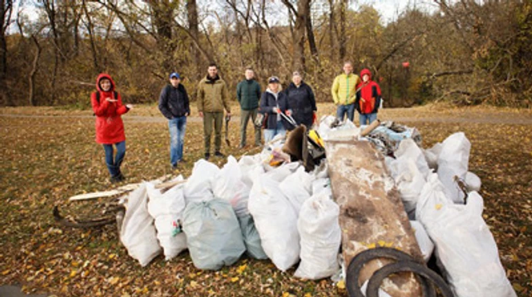 Смотрите, что мы делали на толоке УП на Совских прудах