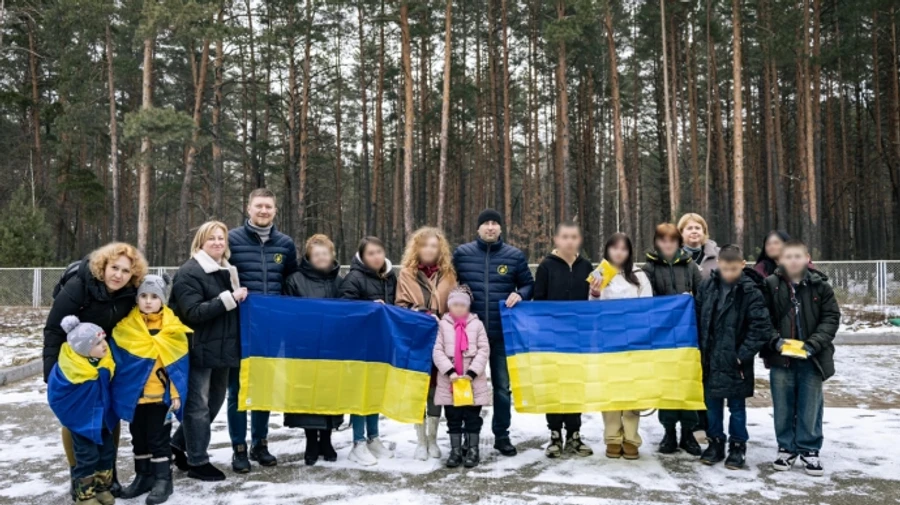 Ukraine brings back 8 children from Russian occupation