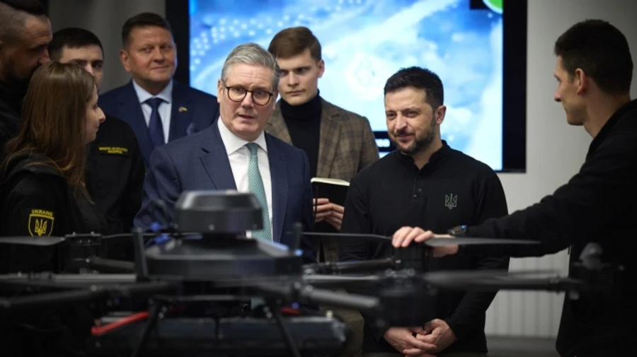 Зеленский показал премьеру Великобритании украинские беспилотники