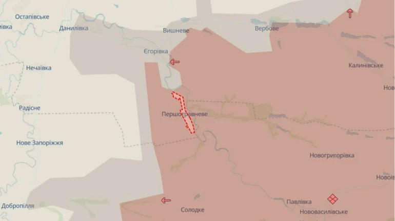 DeepState: РФ оккупировала Злагоду на Днепропетровщине