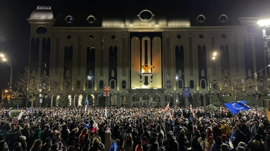 В Грузии возобновились акции протестов: правительство силовыми методами разгоняет митингующих