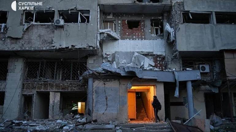 Fifteen people, including children, injured in Russian attack on Kharkiv – photos, video