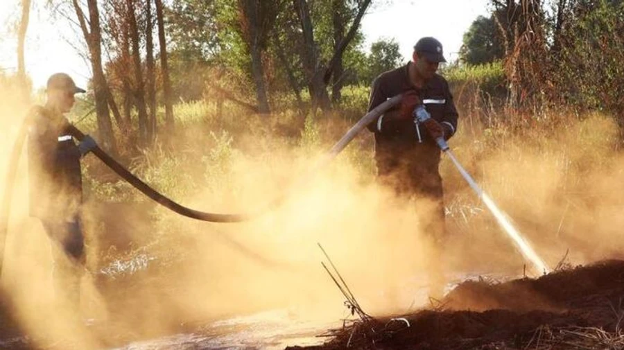 Рятувальники гасять 5 осередків займання торфу на Київщині – ДСНС