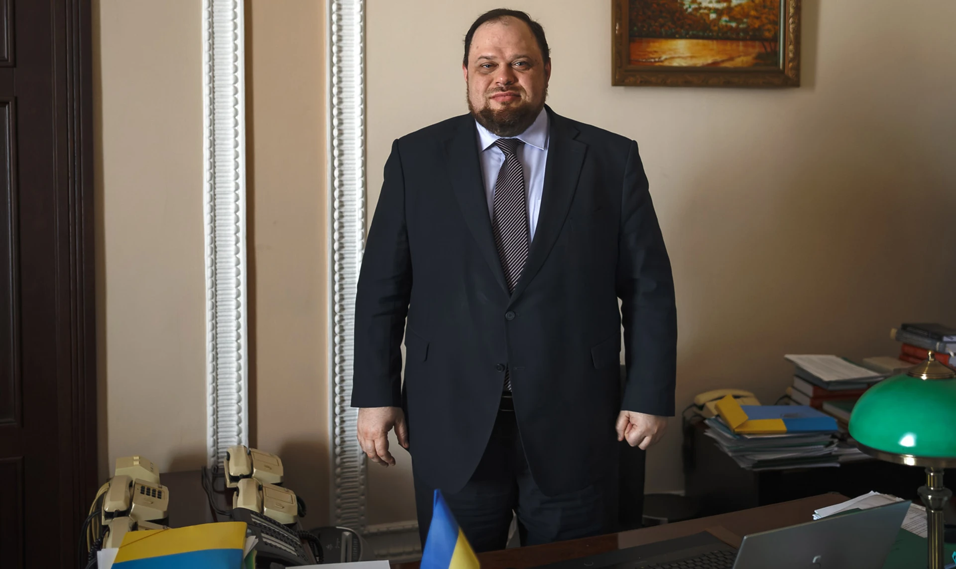 Руслан Стефанчук: За эти два года президент стал меньше улыбаться