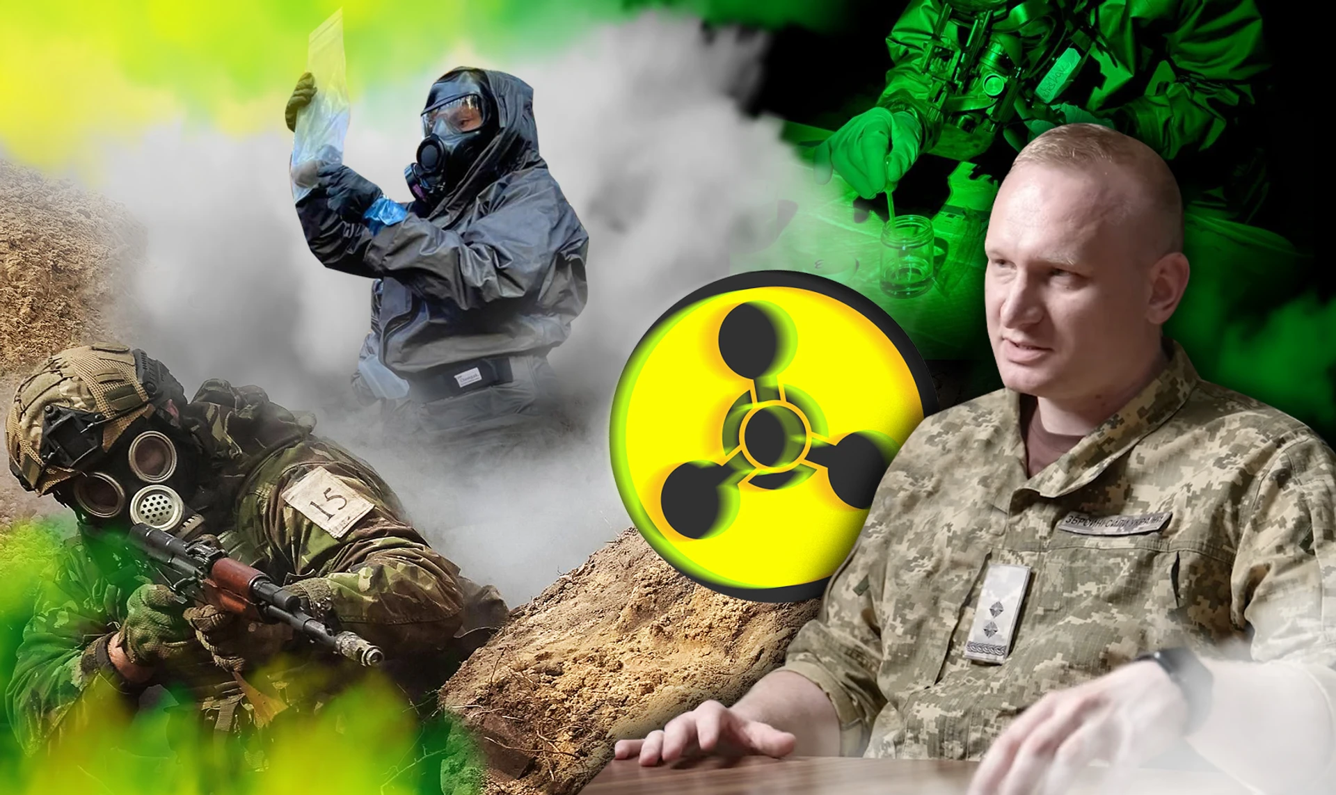Russia began using chemical weapons back in 2014–2015, says Anton Honchar, Chief Specialist of the Ukrainian Radiation, Chemical and Biological Protection Forces