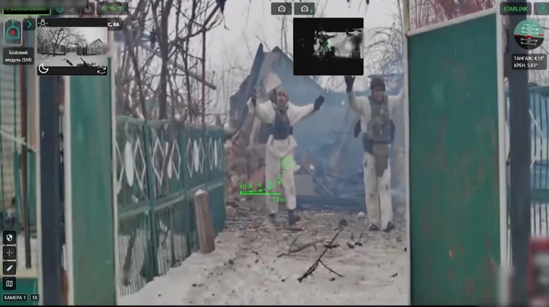 Дистанционная миссия: наземный дрон взял в плен трех российских военных