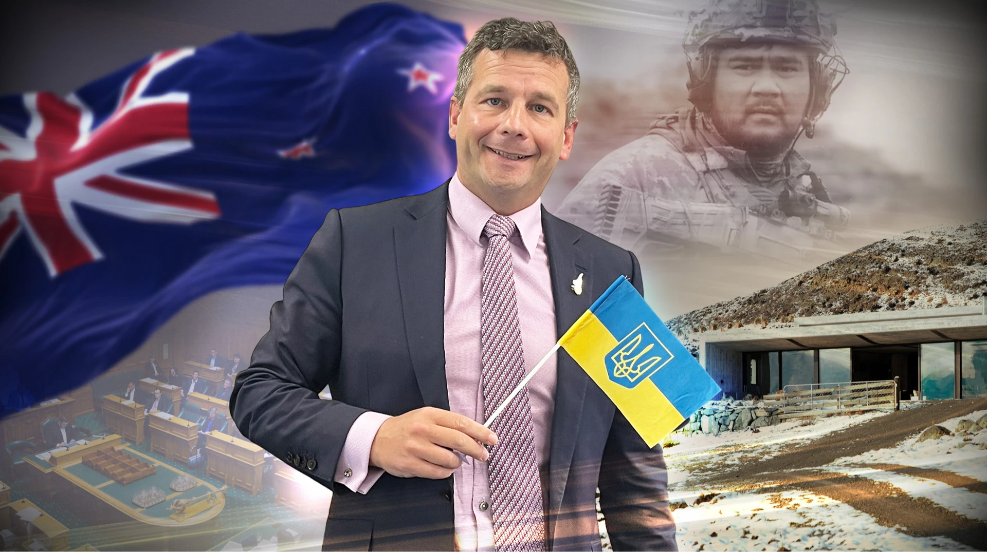 Девід Сеймур: Добровольці з Нової Зеландії воюють в Україні за ідею, що менші країни не можуть бути залякані більшими