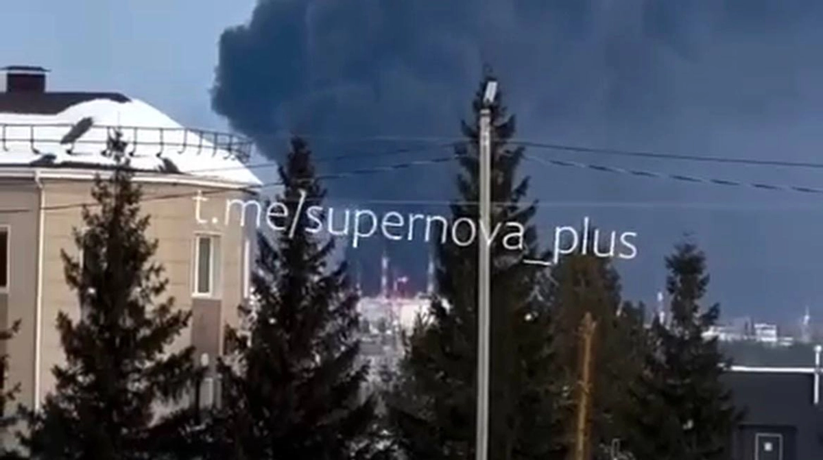 Ukrainian drones behind attack on oil feed hub for Druzhba pipeline in Russia's Tatarstan