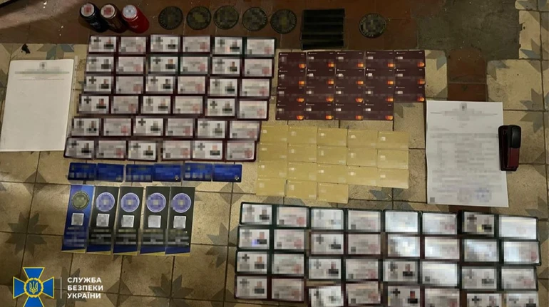 СБУ викрила схему із виготовлення підроблених посвідчень СБУ
