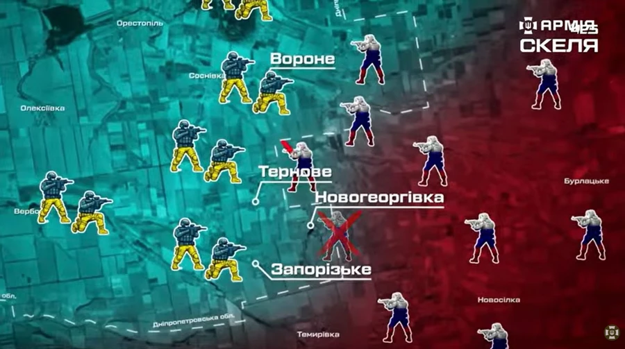 Полк Скала освободил 6 сел в Днепропетровской области