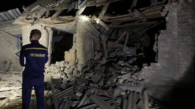 На Київщині через ворожу атаку БпЛА є поранений та пошкодження