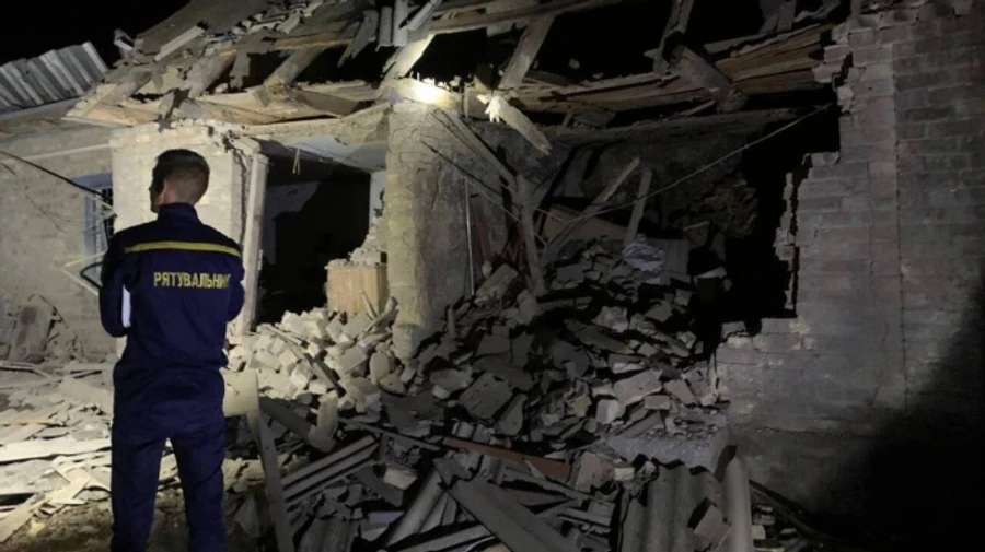 Russian drone attack on Kyiv Oblast injures one person and damages buildings