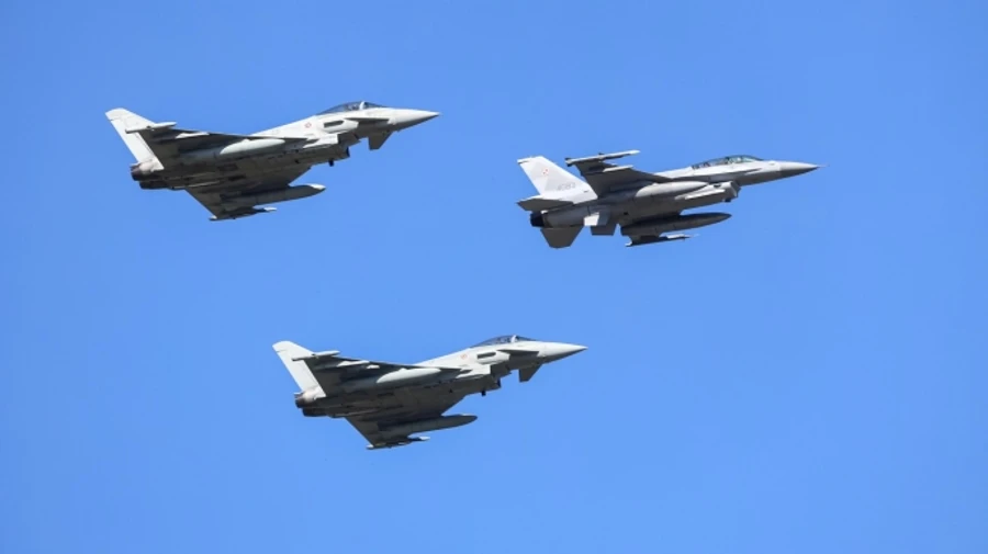 UK fighter jets intercept Russian spy aircraft over Baltic Sea