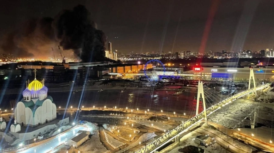 Стрельба в Подмосковье: 40 человек погибли, возник масштабный пожар