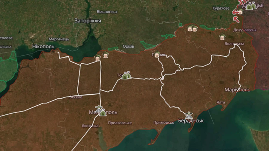 Russians are not retreating yet from Zaporizhzhia front