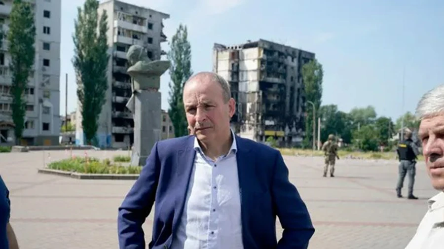 Премьер Ирландии посетил Бородянку, Ирпень и Бучу