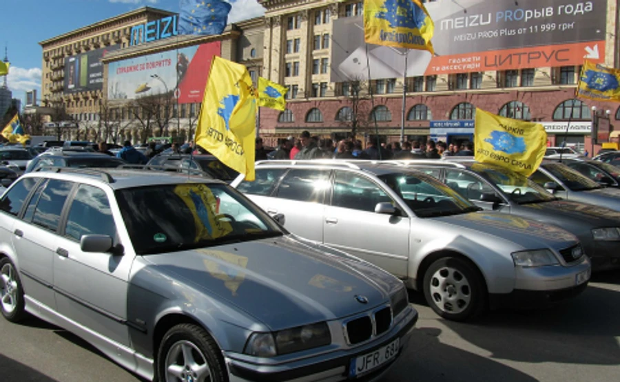 В поліції розповіли про наслідки акцій євробляхарів