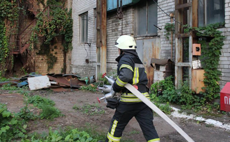 У Києві горів завод Маяк