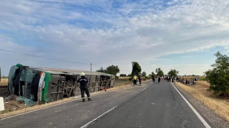 Ukrainian children's ensemble was on bus that crashed in Hungary, four seriously injured