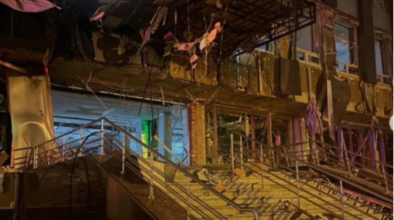 Russians destroy newly opened beauty salon in Kyiv