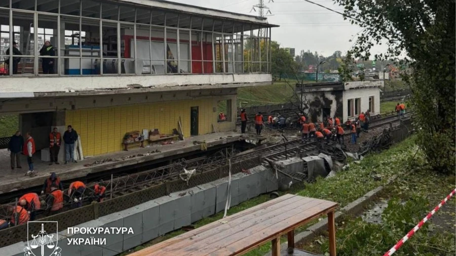 На пошкодженій атакою РФ станції метро Чернігівська 23 жовтня відкриють один із вестибюлів