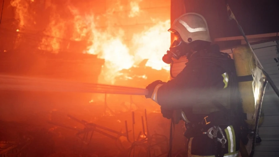 Russians attack warehouses and lorries in Odesa – photo