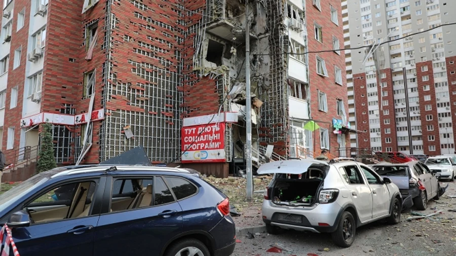 Woman killed in Russian nighttime attack on Kyiv