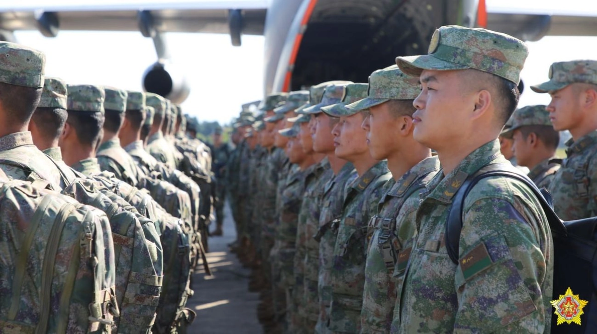 Chinese troops arrive in Belarus to lay foundation for joint training ...