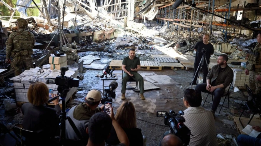 Zelenskyy: Losses during Russia's breakthrough in Kharkiv Oblast are 8 to 1 in favour of Ukraine