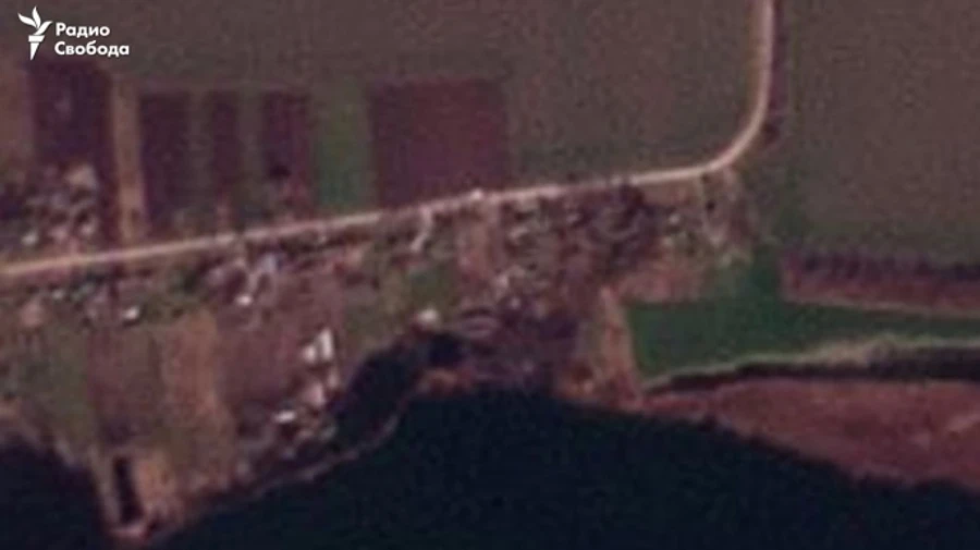 СМИ обнародовали спутниковые снимки места крушения российского самолета А-50