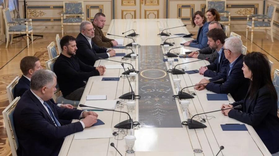 Zelenskyy meets with Slovak opposition leader in Kyiv