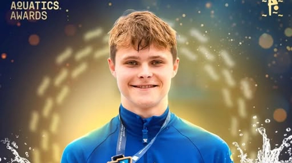 Ukrainian diver Oleksii Sereda named Athlete of the Year 2025 by European Aquatics
