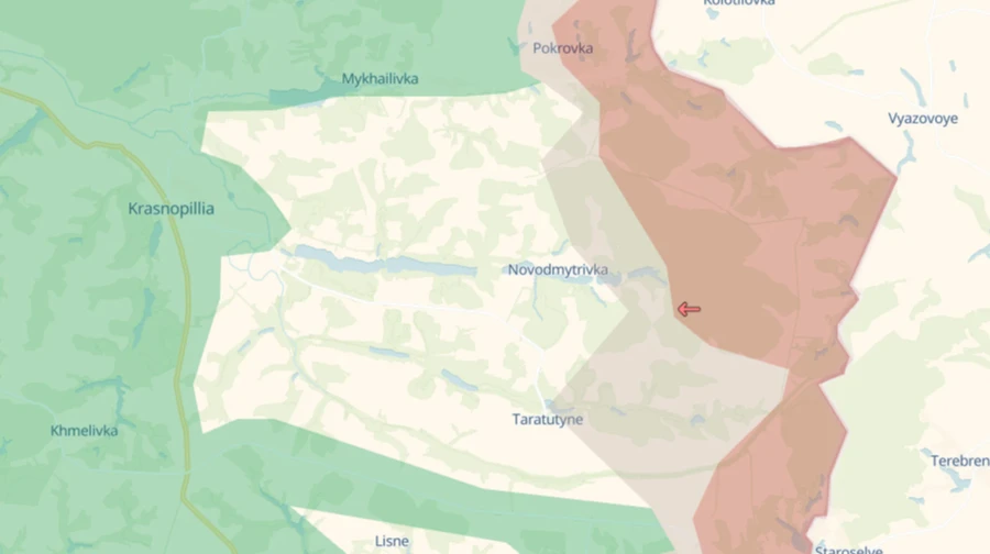 Russian forces advance near state border in Sumy Oblast