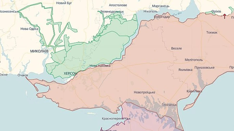 Russians shell hospitals and schools in occupied Kherson Oblast – General Staff