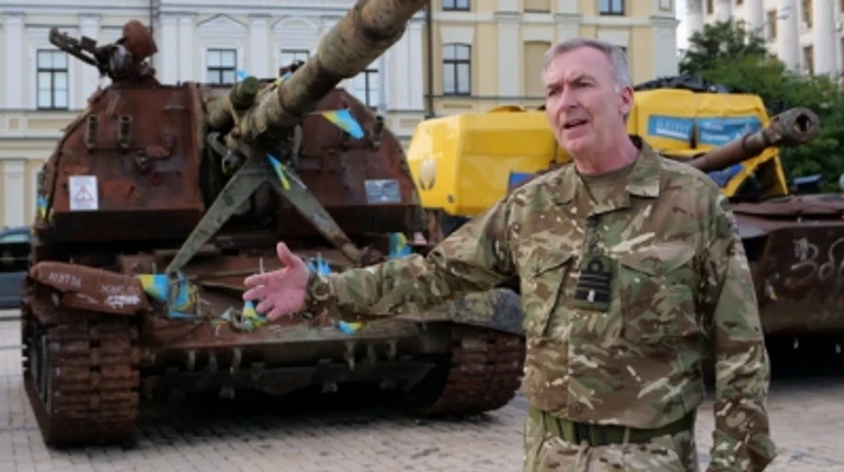 UK military chief: Putin is at the core of this war, but people in Russia support his views