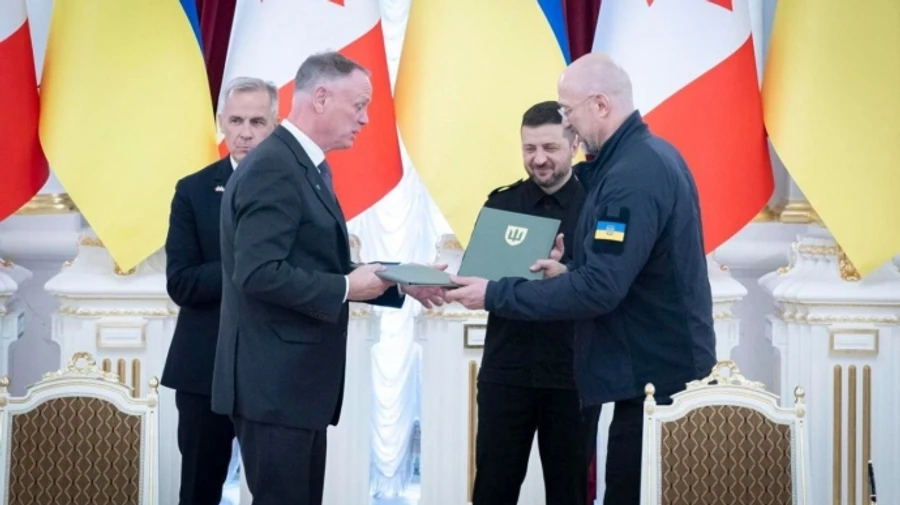 Ukraine and Canada sign agreement on joint defence production