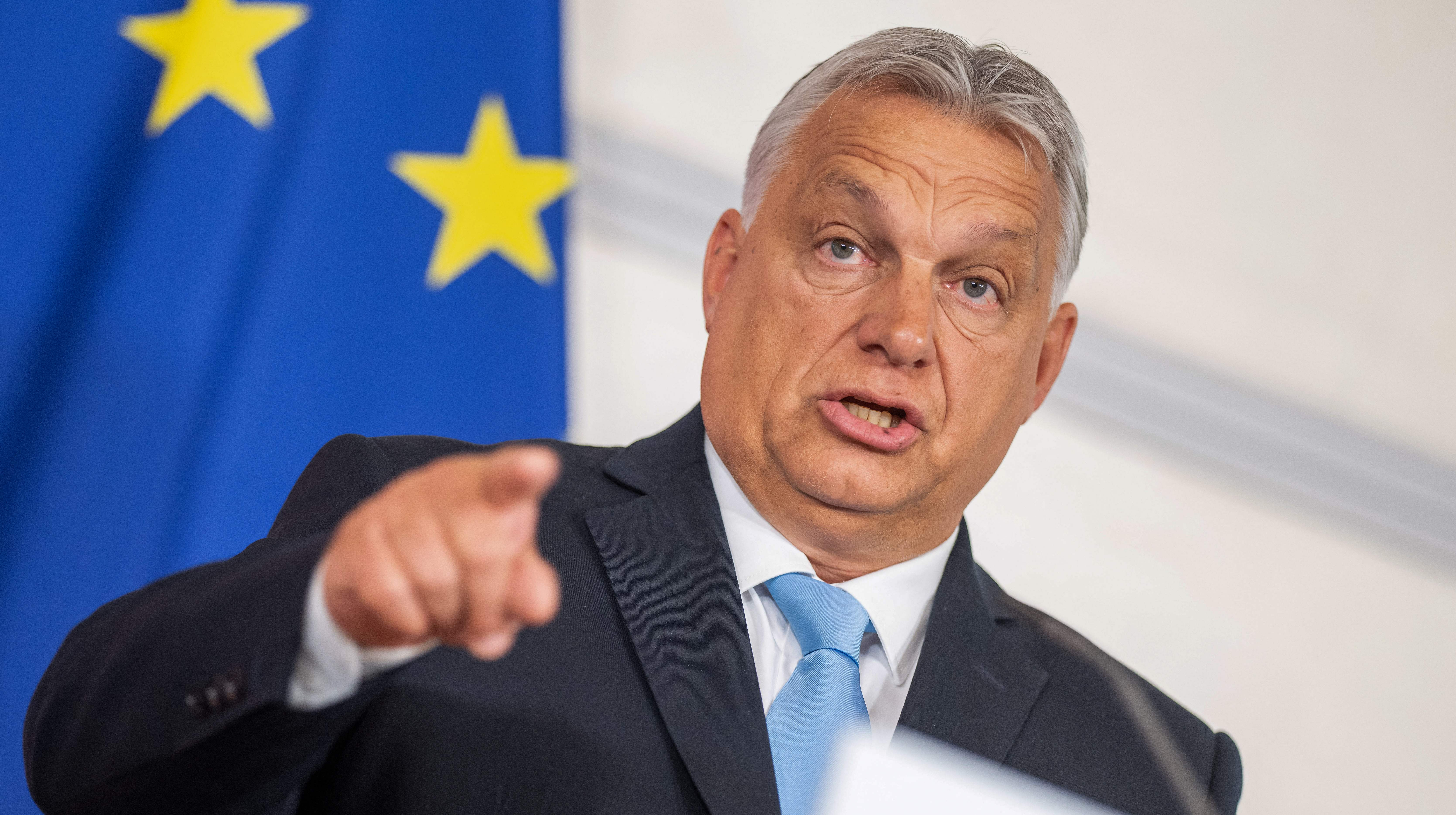 Orbán claims "young people will be coming home in coffins" as EU "drifts" into war