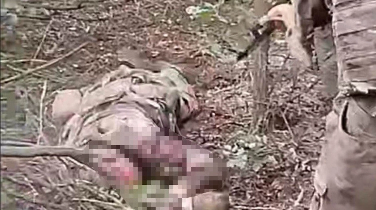 Dans la direction de Pokrovsky, les Russes ont frappé avec la crosse d’une mitrailleuse un soldat capturé des forces armées ukrainiennes et lui ont tiré dessus.