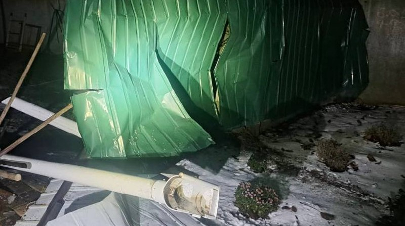 Russians damage infrastructure, business facility and petrol station in Dnipropetrovsk Oblast