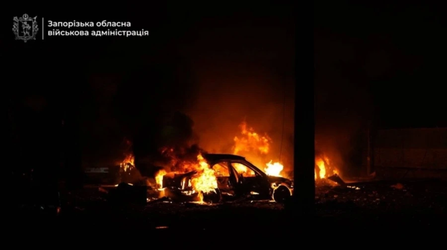 Russians attack Zaporizhzhia, killing 10 and injuring 24 – video, photos