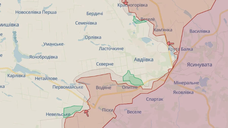 Генштаб: россияне активизировались на Авдеевском направлении