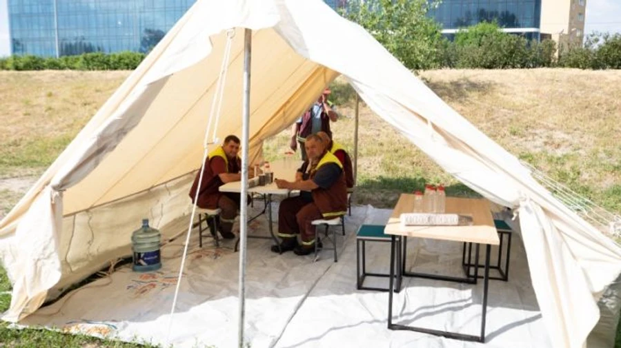 В столице тренировались на случай катастрофы на Киевской ГЭС