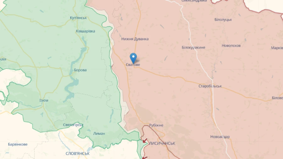 Russians move their administration from Svatove to Luhansk