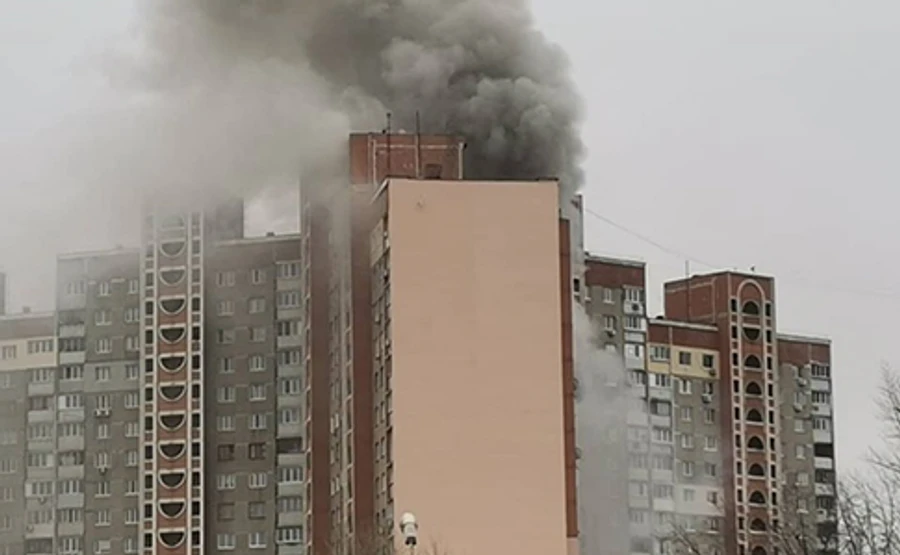 На Троєщині горіла багатоповерхівка