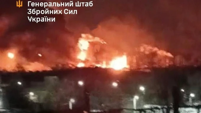 Генштаб подтвердил удар дронов ГУР по нефтеперерабатывающему заводу в Рязани