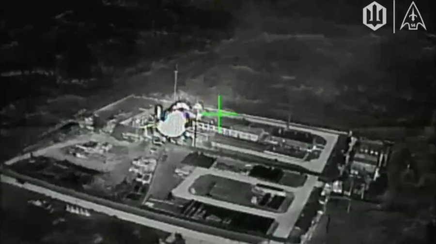 Ukrainian drones strike three gas distribution stations in Russian-occupied Luhansk Oblast – photos