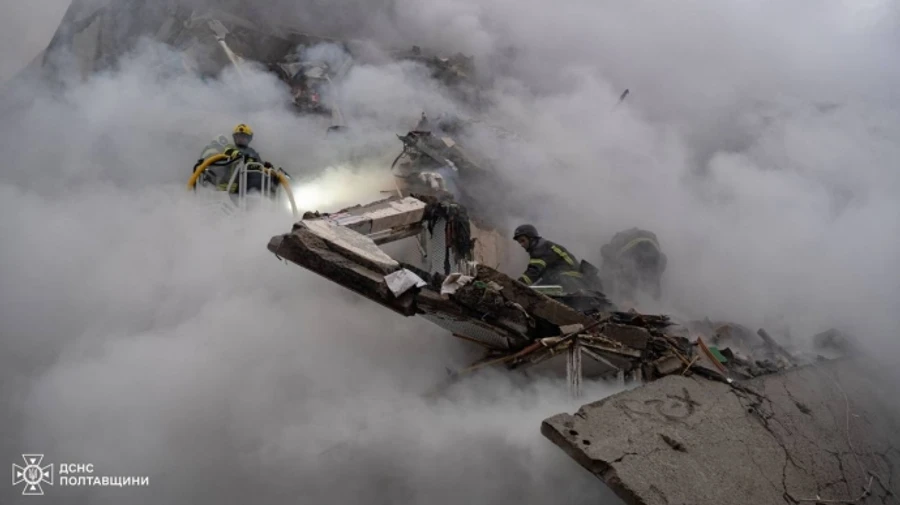 Death toll from Russian strike on Poltava rises to eleven – video, photos