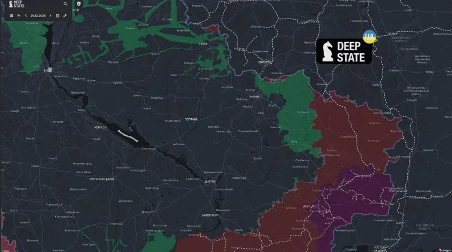 DeepState: In 2025, the Russian Federation occupied more than 4,000 km² of Ukrainian territory