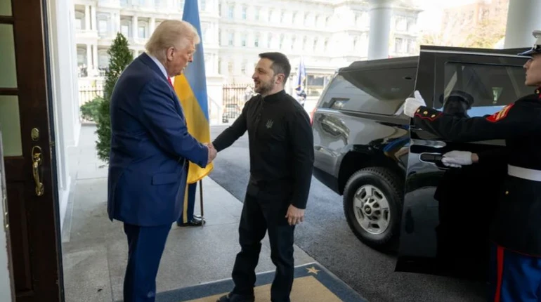 Зустріч Зеленського і Трампа у Давосі закінчилась, вона тривала близько години