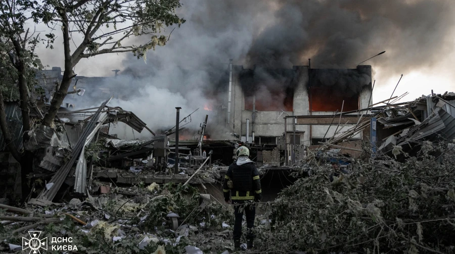 Mother of two killed in Kyiv attack, with one son in serious condition